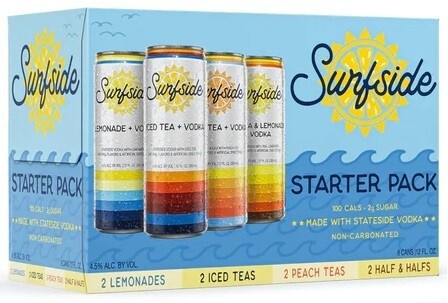 Surfside Iced Tea Pack (8 pack 12oz cans)