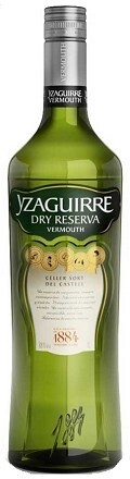 Yzaguirre Vermouth Extra Dry Reserva (Liter Size Bottle) 1L