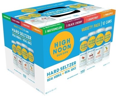 HIGH NOON VARIETY PACK HARD SELTZER (12 pack 12oz Can)