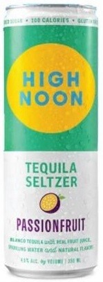 High Noon Passionfruit Tequila Seltzer (12oz can)