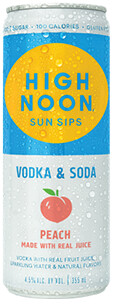 High Noon Peach Vodka Seltzer (12oz can)