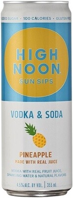 High Noon Pineapple Vodka Seltzer (700ml tallboy can)