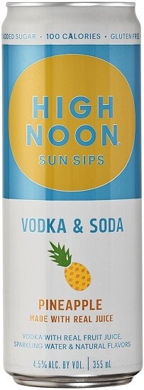 High Noon Pineapple Vodka Seltzer (12oz can)