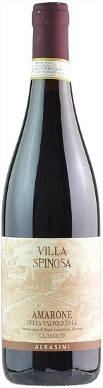 Villa Spinosa Amarone della Valpolicella Albasini 2015 750ml