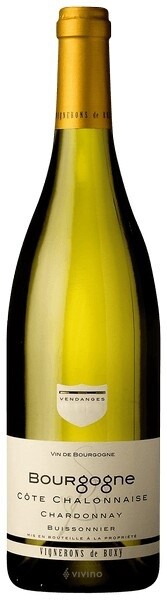 Vignerons de Buxy Bourgogne Cote Chalonnaise Chardonnay 2022 750ml