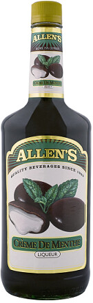 Allen&#39;s Green Creme de Menthe (Liter Size Bottle) 1L