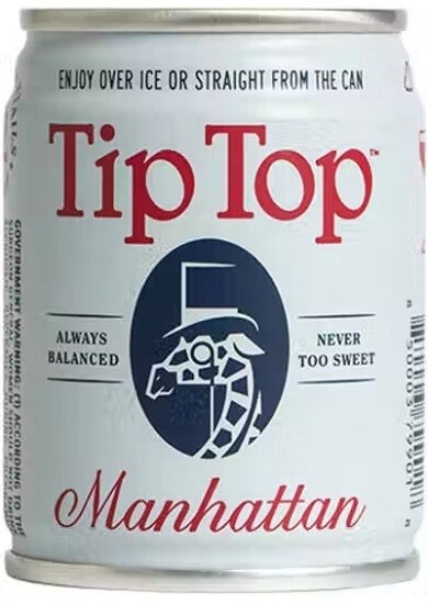 Tip Top Proper Cocktails Manhattan (100ml can)