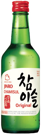 Jinro Chamisul Original Soju (Half Bottle) 375ml