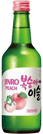 Jinro Soju Peach (Half Bottle) 375ml