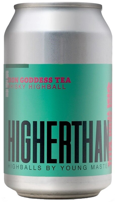 Higherthan Iron Goddess Tea Whisky Highball (355ml can)