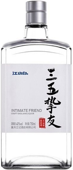 Jiang Xiao Bai Intimate Friend White Label Baijiu 750ml