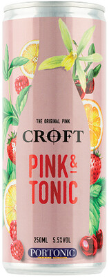 Croft Pink & Tonic (250ml can)