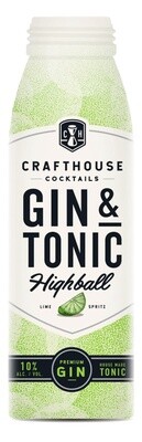 Crafthouse Cocktails Gin & Tonic Highball (355ml can)