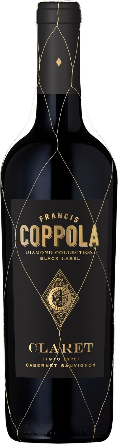 Coppola Diamond Collection Black Label Claret Cabernet Sauvignon 750ml