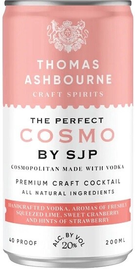 Thomas Ashbourne Perfect Cosmo by SJP (200ml can)
