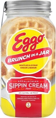 Sugarlands Shine Appalachian Sippin&#39; Cream Eggo Brunch in a Jar 750ml