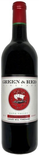 Green & Red Zinfandel Napa Valley Chiles Mill Vineyard 2017 750ml