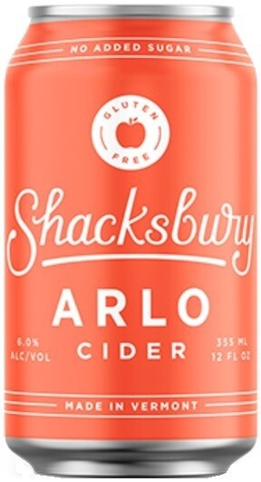 Shacksbury Arlo CIder (12oz can)
