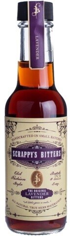 SCRAPPY'S BITTERS LAVENDER BITTERS (Small Format Bottle) 5oz