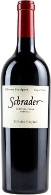 Schrader Cellars Cabernet Sauvignon Mondavi Heritage Clone To Kalon Vineyard Napa Valley 2018 750ml