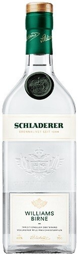 Schladerer Black Forest Williams-Birne Bartlett Pear Brandy 750ml