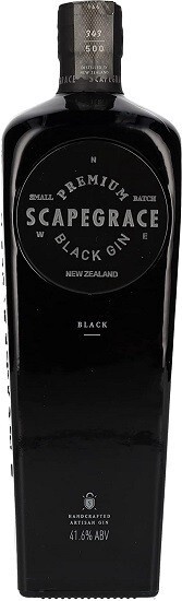 SCAPEGRACE BLACK GIN 750ML