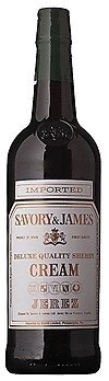 Savory &amp; James Cream Sherry 750ml