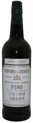 Savory &amp; James Fino Sherry 750ml