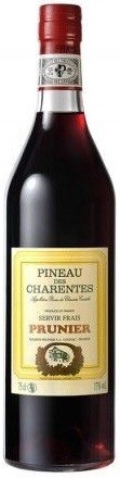 Prunier Pineau des Charentes Rouge 750ml