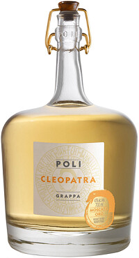 Poli Cleopatra Grappa Moscato Oro 750ml