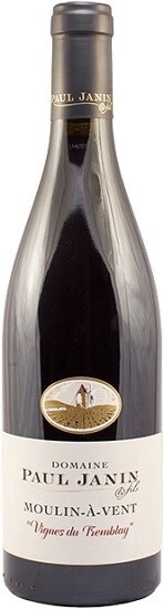 Paul Janin et Fils Moulin-a-Vent Les Vignes du Tremblay 2020 750ml