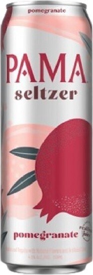 PAMA Pomegranate Seltzer (12oz can)