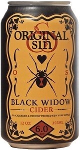 Original Sin Black Widow Cider (12oz can)