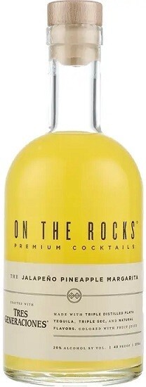 On The Rocks Jalapeno Pineapple Margarita (Half Bottle) 375ml