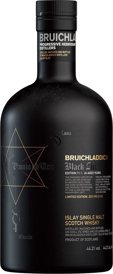 Bruichladdich Black Art Edition 11.1: 24 Aged Years Islay Single Malt Scotch Whisky 750ml