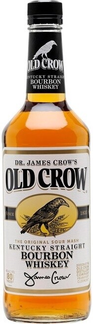 Old Crow Straight Bourbon (Liter Size Bottle) 1L