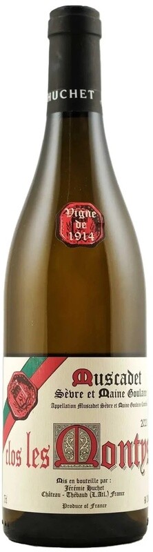 Jeremie Huchet Muscadet Sevre et Maine Goulaine Les Montys &quot;Vigne de 1914&quot; 2022 750ml
