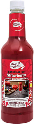 Master of Mixes Strawberry Daiquiri Mixer (Liter Size Bottle) 1L