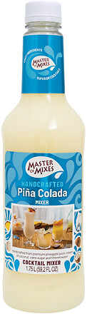 Master of Mixes Pina Colada Mixer (Liter Size Bottle) 1L