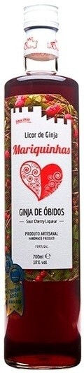 Mariquinhas Ginja de Obidos Sour Cherry Liqueur 700ml