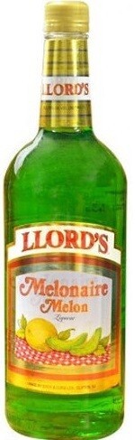 Llord&#39;s Melonaire Melon Liqueur (Liter Size Bottle) 1L