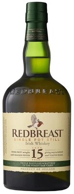 Redbreast Single Pot Still Irish Whiskey Aged 15 Years 750ml