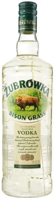 Zu Zubrowka Bison Grass Vodka (Liter Size Bottle) 1L