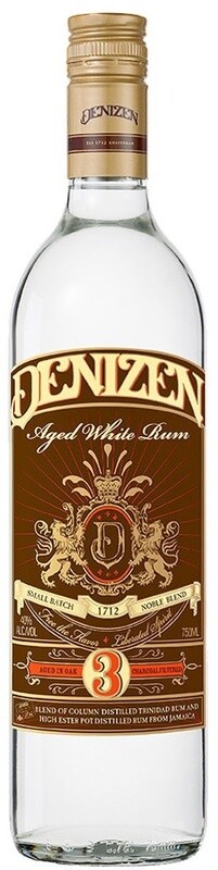 Denizen Aged White Rum 750ml