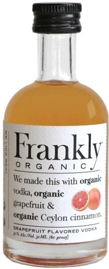 Frankly Organic Grapefruit Cinnamon Vodka (Mini Bottle) 50ml