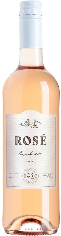 90+ Ninety Plus Cellars Lot 33 Languedoc Rosé 2024 750ml
