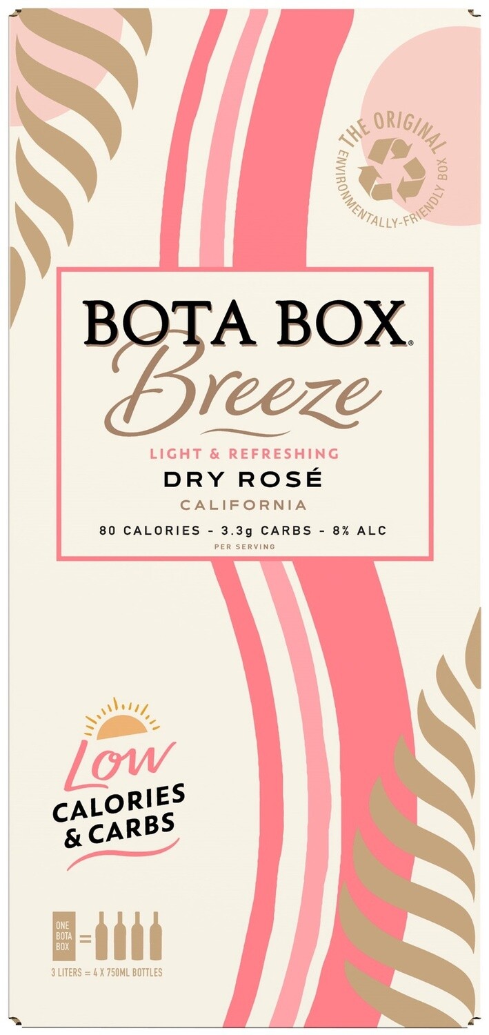 Bota Box Breeze Dry Rosé  (3 Liter Box) 3L