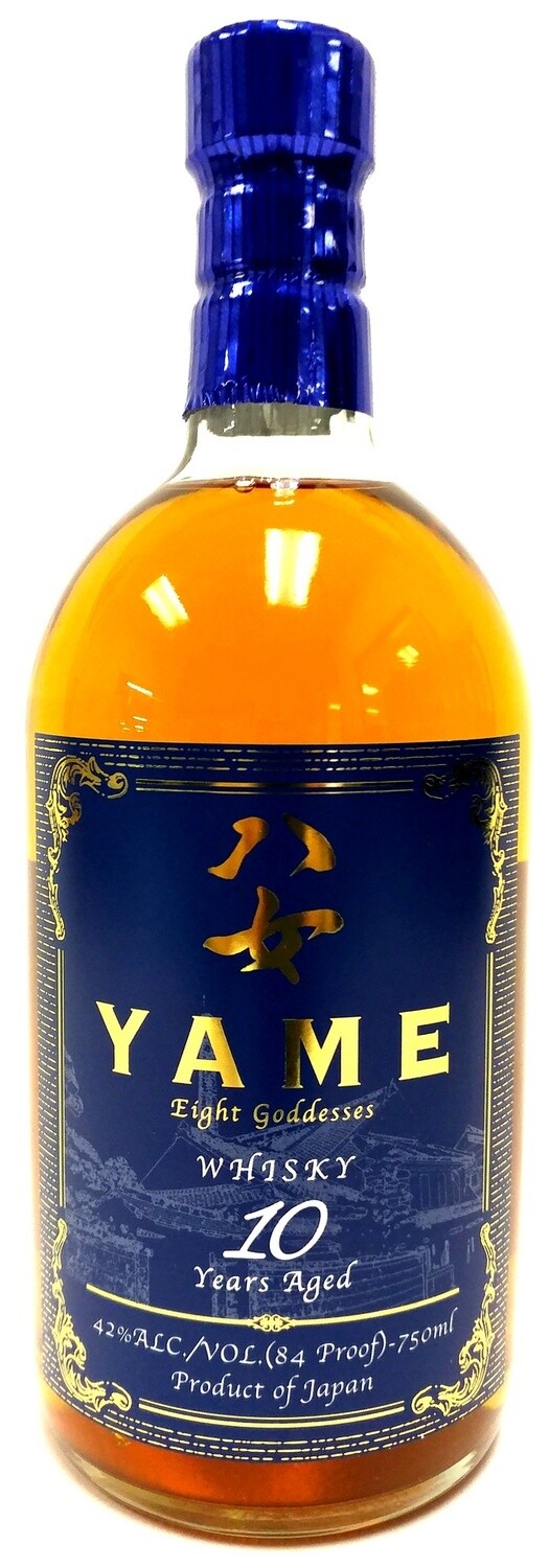 Yame Eight Goddess Japanese Whisky 10 Years Aged 750ml
