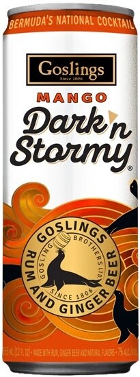 Goslings Mango Dark&#39;n Stormy (12oz can)