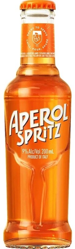 Aperol Spritz Cocktail (Small Format Bottle) 200ml